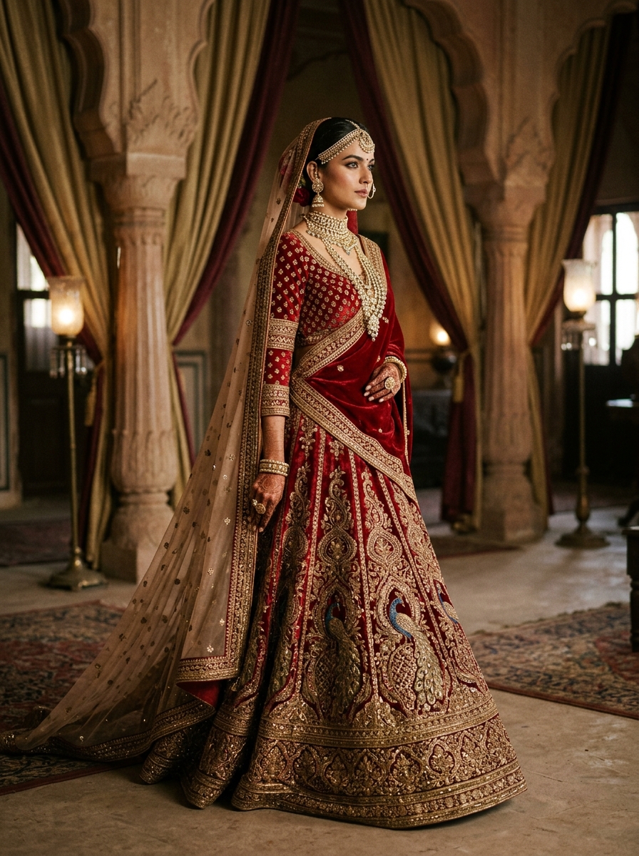 Noor-e-Khaas Royal Bridal Lehenga