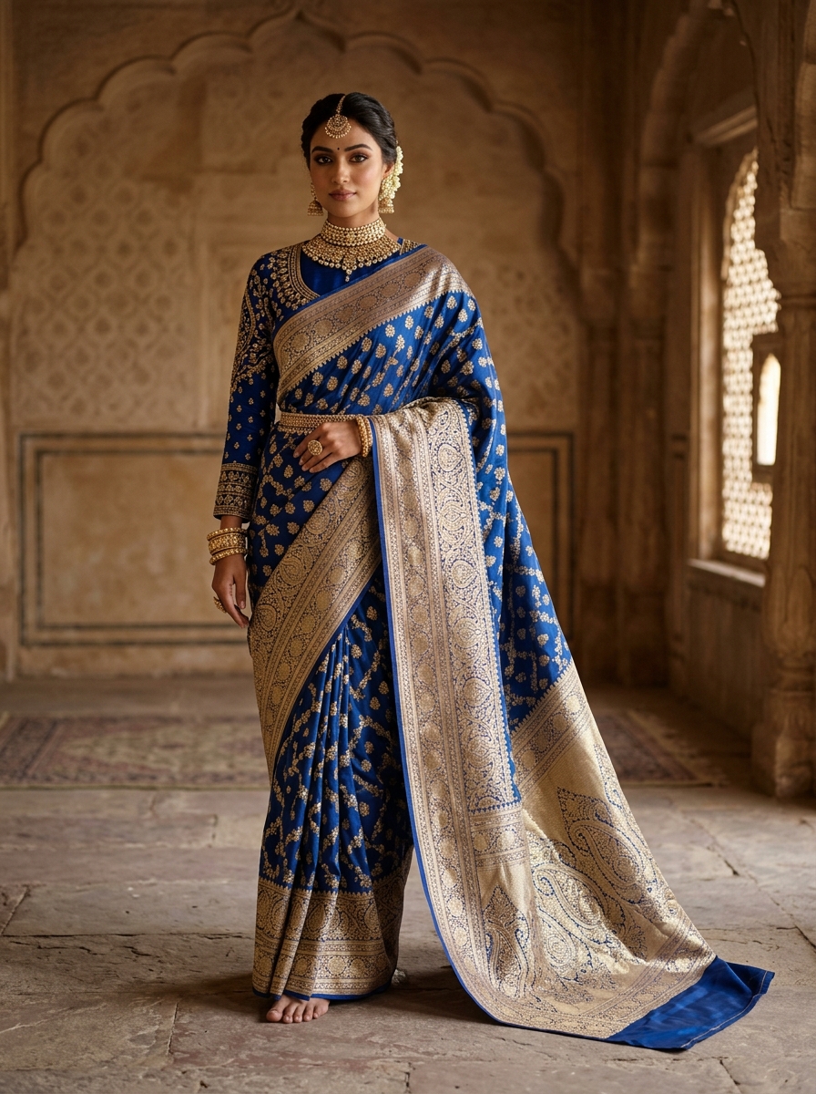 Maharani Katan Silk Saree